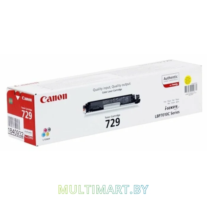 Картридж Canon 729Y